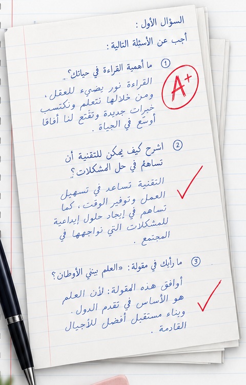 مراجعة السؤال ٢